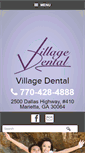 Mobile Screenshot of gavillagedental.com